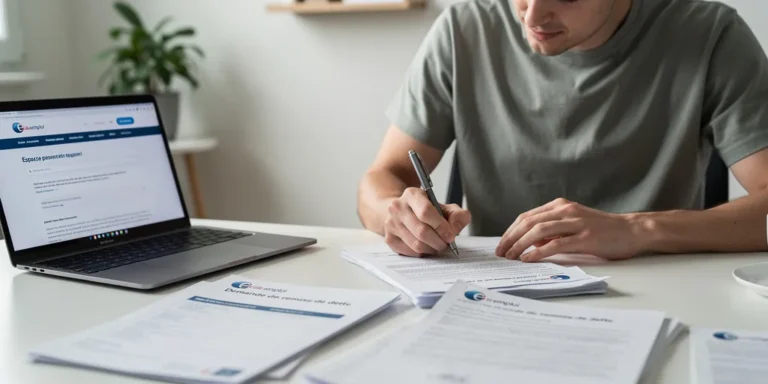 demande d effacement de dette pole emploi