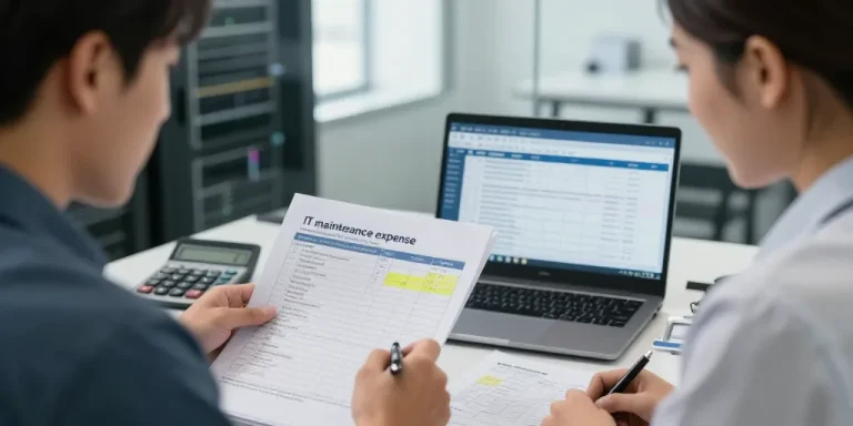 maintenance informatique compte comptable