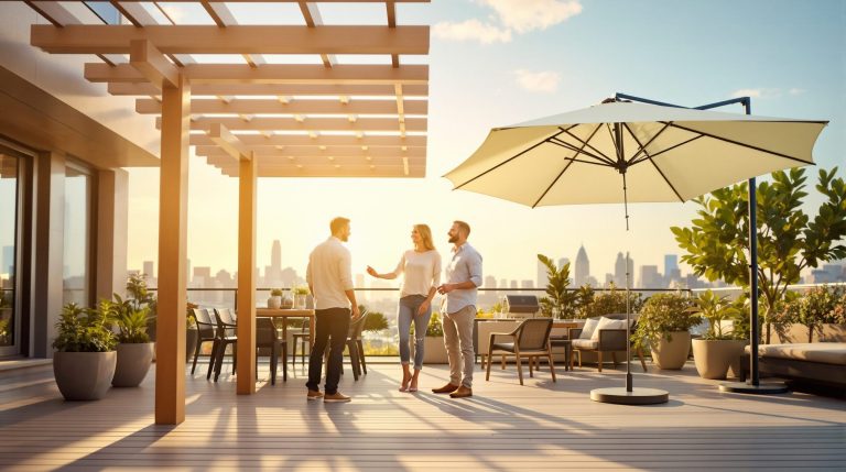 protéger une terrasse du soleil