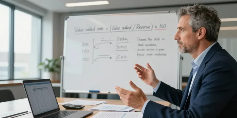 taux de valeur ajoutée formule