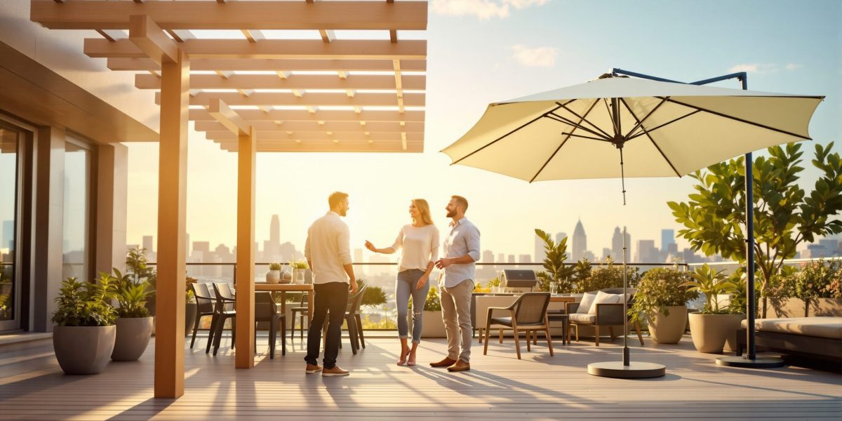 protéger une terrasse du soleil